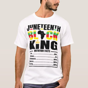 Pridet Svart Kung Melanin Fars dag T Shirt