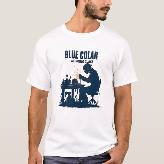 Pridet Tee (Blue Collar Working Class Welsing) (Framsida)
