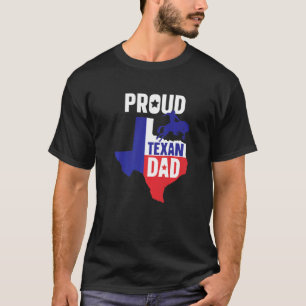Pridet Texas Patriotic Fath Pappa Ord T Shirt