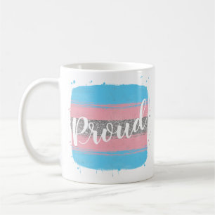 Pridet Transgender Flagga Kaffemugg