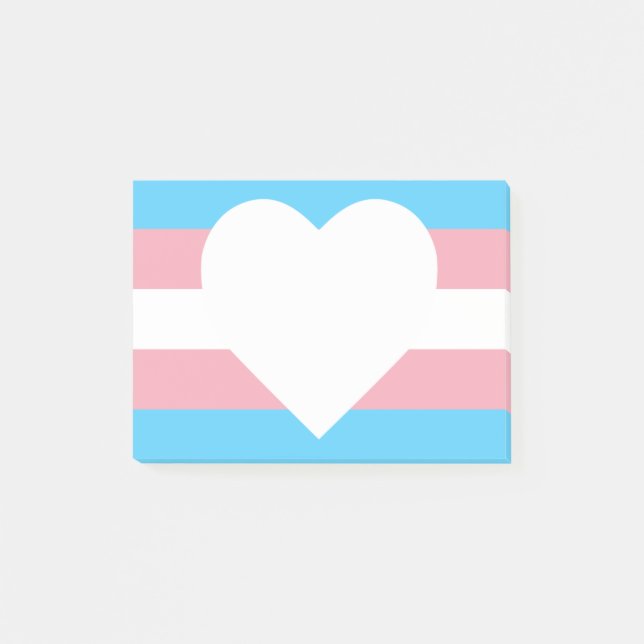 Pridet Transgender Post-it Notes (Framsida)