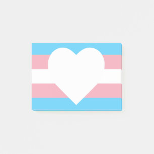 Pridet Transgender Post-it Notes Block