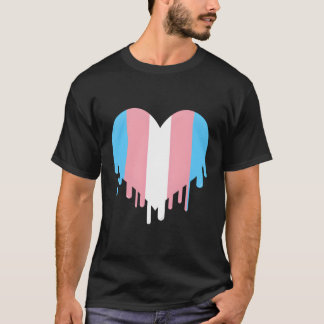 Pridet Transgenus Heart Trans T Shirt