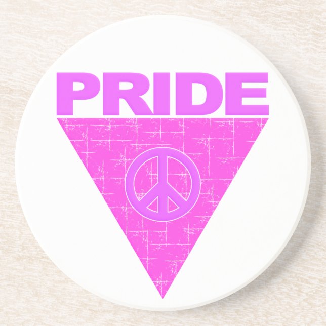 Pridet Triangel underlägg Sandsten (Framsidan)