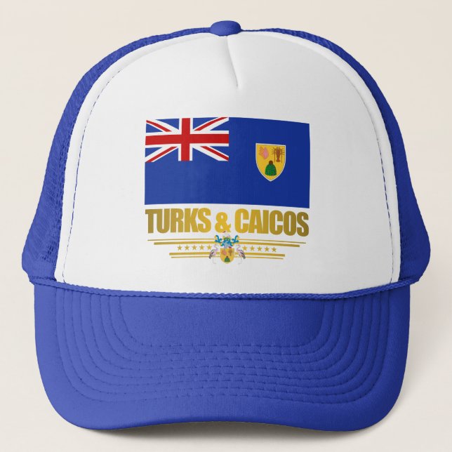 Pridet Turks & Caicos Truckerkeps (Framsida)