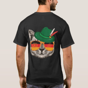 Pridet Tyskland festival för den tyska Flagga T Shirt