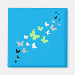 Pridet Vacker Butterfly Agender Magnet