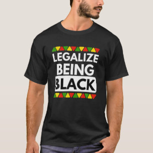 Pridet Varning svart historik, månad T Shirt