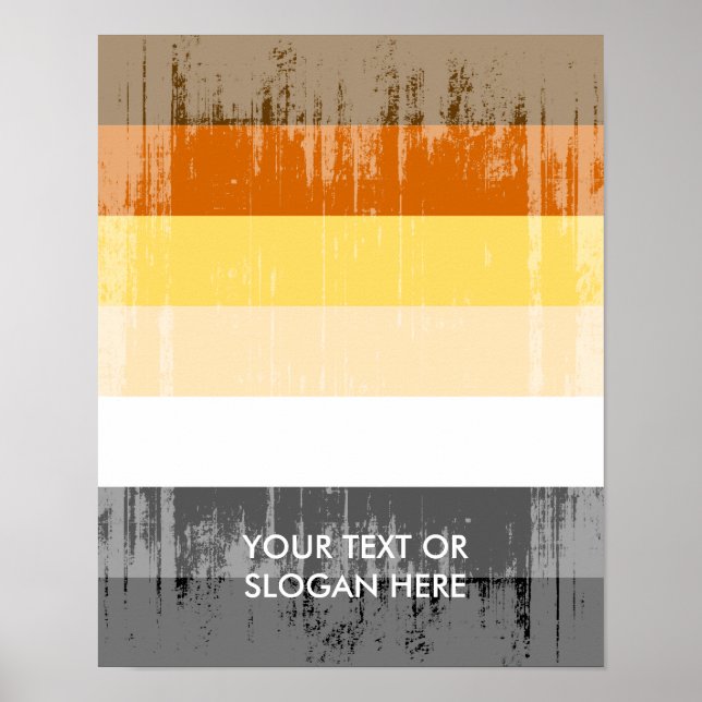 Pridet vintage Bear Poster (Framsidan)