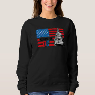 Pridet Washington Dc Huvudstad Backe Amerikanska F T Shirt