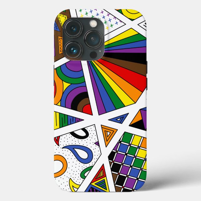Pridet Zen Doodle Abstrakt Modern (Baksida )
