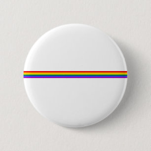 Pridets anpassningsbar för regnbåge, knappnålmärke knapp