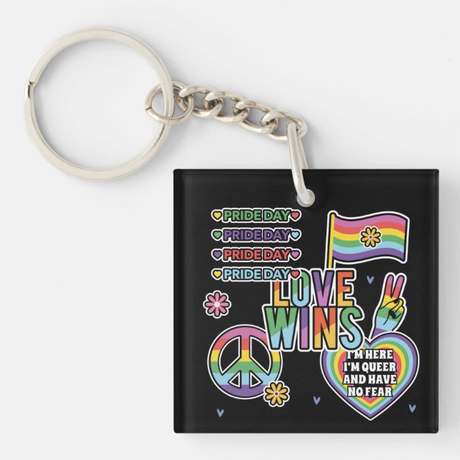 Pridets dag. Kärlek vinner. Jag är bög och har ing (Framsidan)