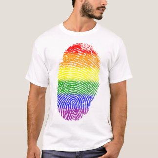pridets fingeravtryck tee shirt