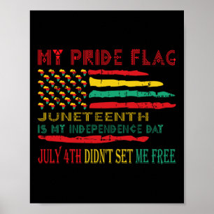 Pridets Flagga är mitt Independence day Poster