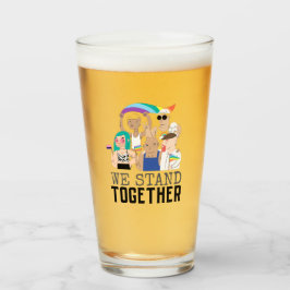 Pridets HBT-frågor Vi står tillsammans med människ Glaskopp