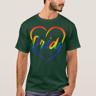 Pridets hjärta t shirt