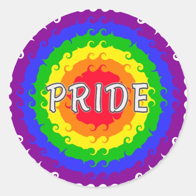 Pridets klistermärken (Framsida)