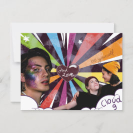 Pridets kollage vykort