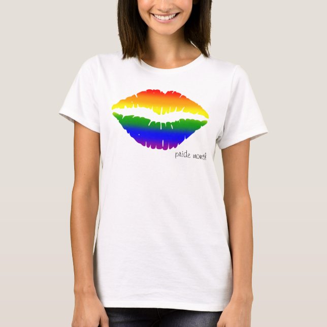 Pridets månad tee shirt (Framsida)