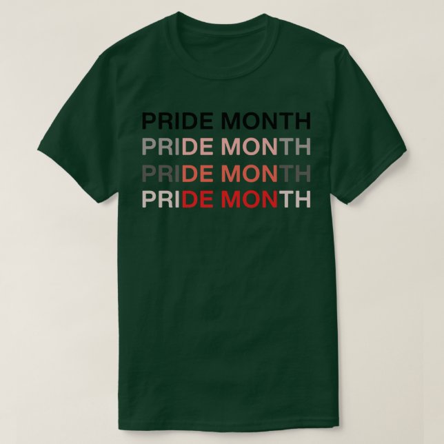 Pridets månatliga demonpris LGBTQ - För manar T Shirt (Design framsida)