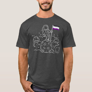 Pridets månatliga proud Aseual Flagga LGBT Astrona T Shirt