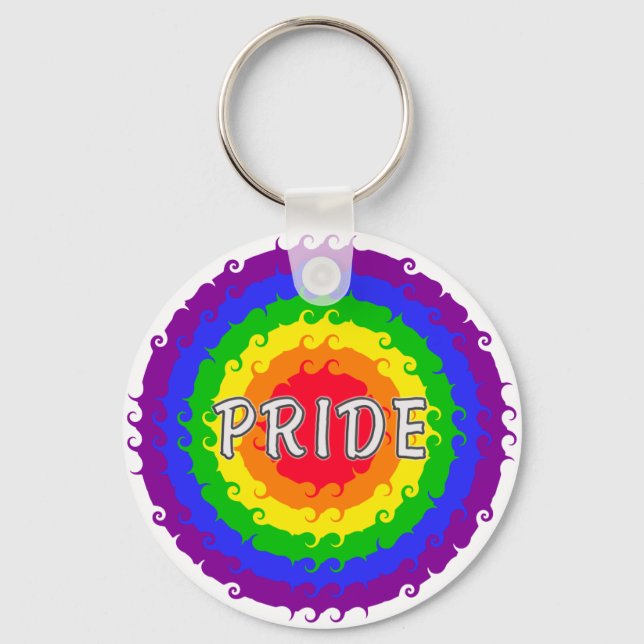 Pridets nyckelkedja nyckelring (Framsida)