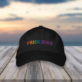 Pridets regnbåge, Anpassningsbar år Broderad Keps