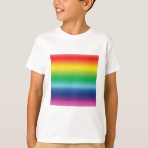 Pridets regnbåge färg lgbtq lgbt gay flagga chil t shirt