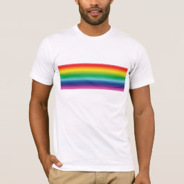 Pridets regnbåge färg lgbtq lgbt gay flagga mönste t shirt