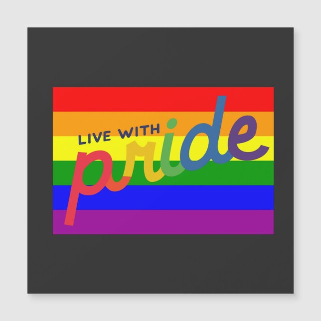 pridets regnbåge flagga (Framsida)