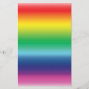 pridets regnbåge flagga färg lgbt brevpapper