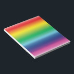 Pridets regnbåge flagga färg övertoning mönster mo anteckningsblock<br><div class="desc">pridets regnbåge flagga färg lgbt-Anteckningsblock</div>