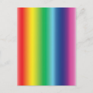 Pridets regnbåge flagga färg övertoning mönster mo vykort