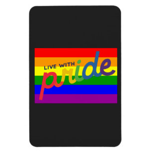 pridets regnbåge flagga magnet