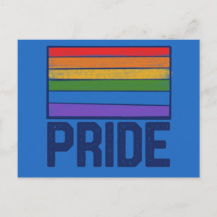 PRIDETS regnbåge Flagga Vykort