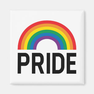 Pridets regnbåge magnet