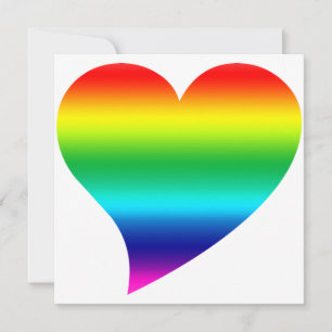 pridets regnbågsgradient hjärta Alla hjärtans dags