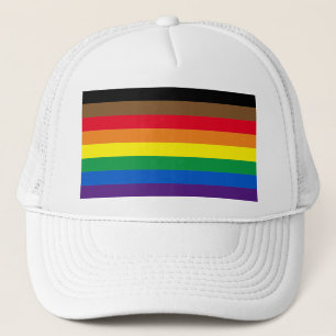 Pridets regnbågsmångfald inklusive Lgbtq + flagga Keps