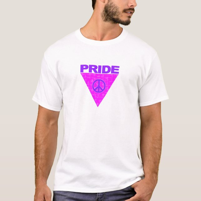 Pridets triangelskjorta - välj stil & färg tee (Framsida)