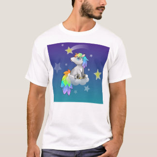 PrideUnicorn och regnbågeBrony skjorta Tee Shirt