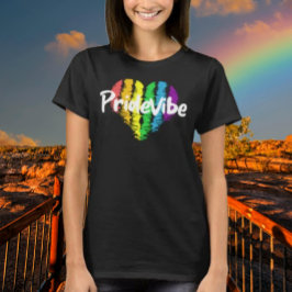PrideVibe-Logotyp T Shirt