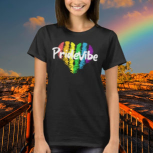 PrideVibe Logotyp T Shirt