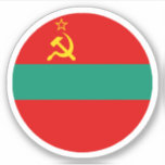 Pridnestrovie/Transnistria Flagga Sticker Klistermärken<br><div class="desc">Visa kärlek för Pridnestrovie/Transnistrien och tillför lite extra motivation och glädje till ditt liv med det här klistermärket som ger dig patriotism var du än är. De kommer att vara som en perfekt som påminner om hur mycket land betyder för er. (Instruktioner: Glöm inte att rengöra yta innan du sätter...</div>