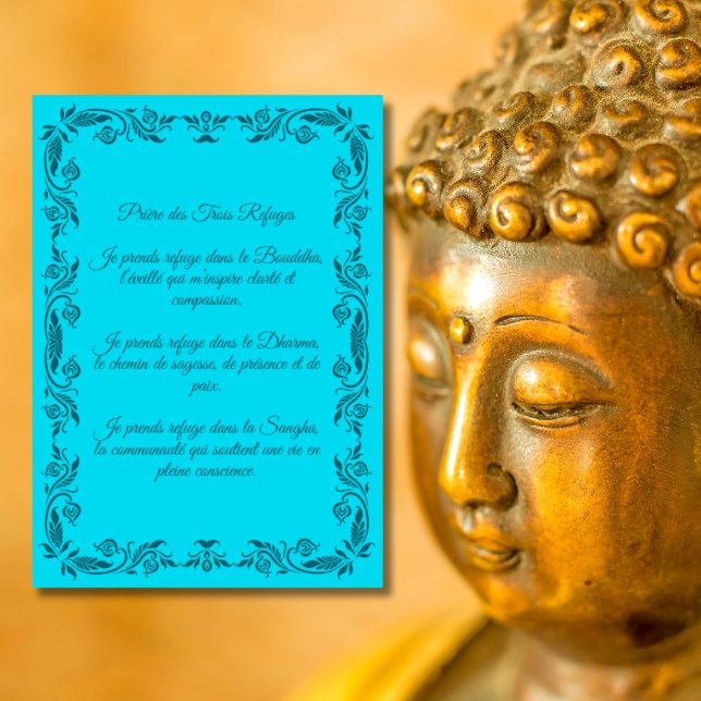 Prière Refuges Trois Joyaux – Version Adulte Poster (Skapare uppladdad)