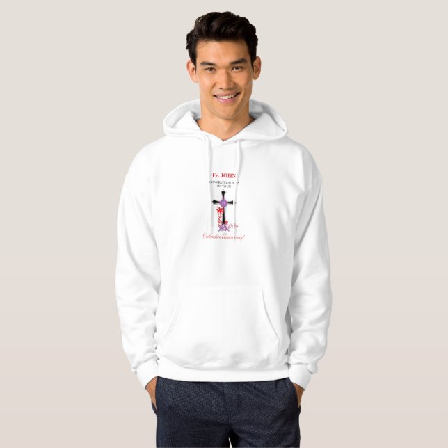 Priest 35e Ordning Årsdag, Black Kor Hoodie (Hel framsida)