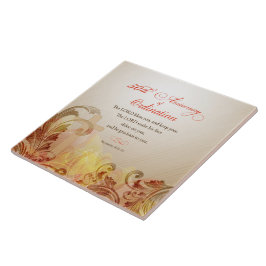 Priest, 50-årsdagen av Ordination Blessing Kakelplatta