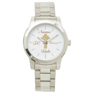 Priest Golden Jubilee 50:e Personligen Watch Armbandsur
