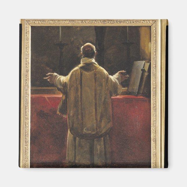 Priest på Altar Magnet (Framsidan)
