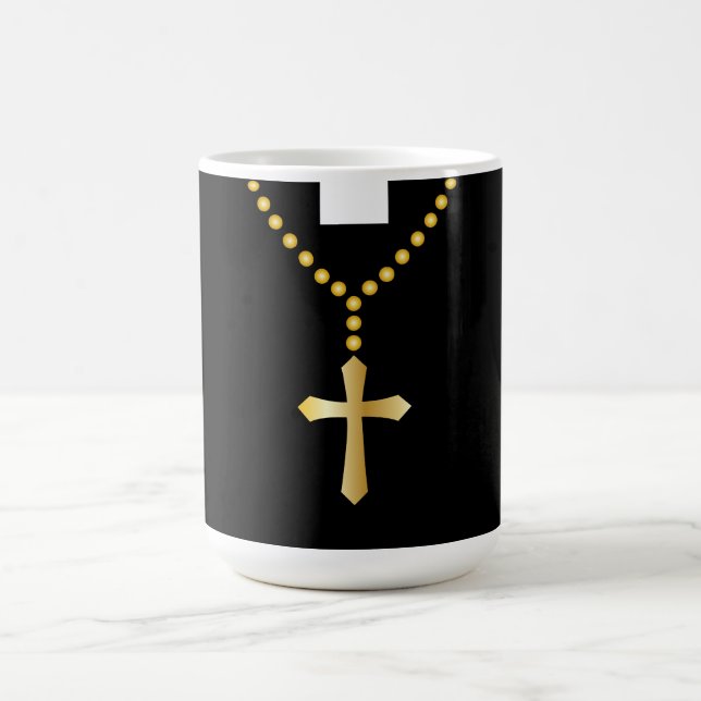 Priest Vicar Pastor Clergy Personalised Kaffemugg (Center)